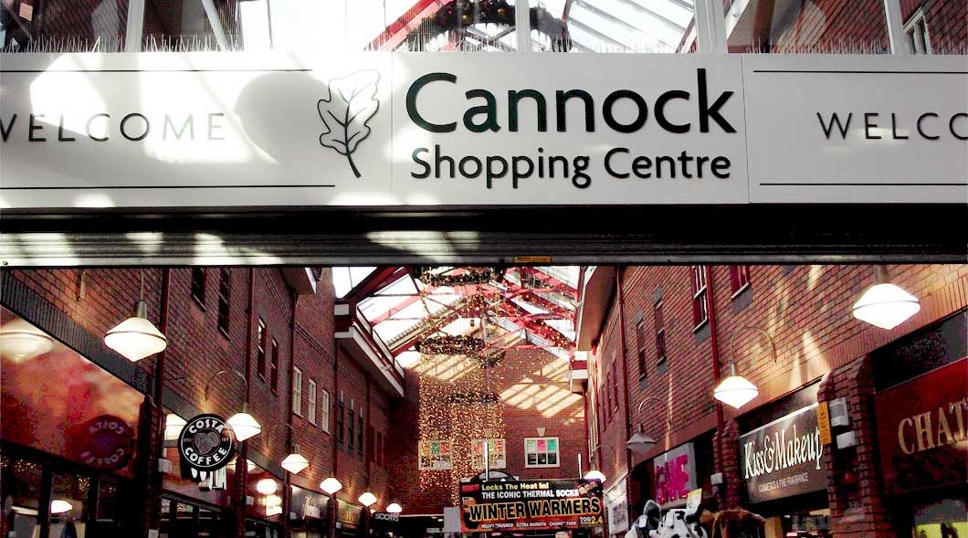 Cannock shopping centre