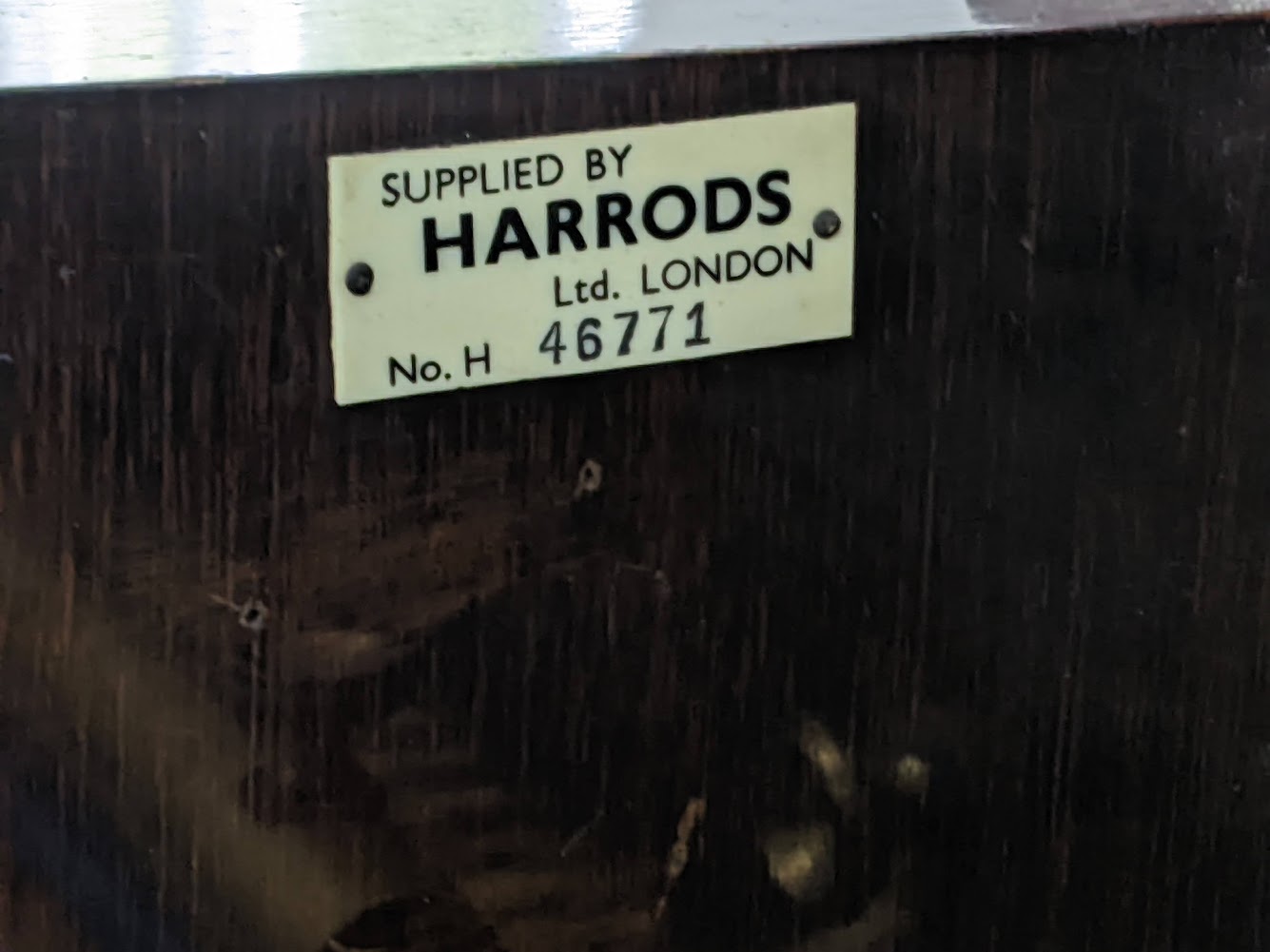 c1896 Bluthner Upright Piano Supplied by Harrods