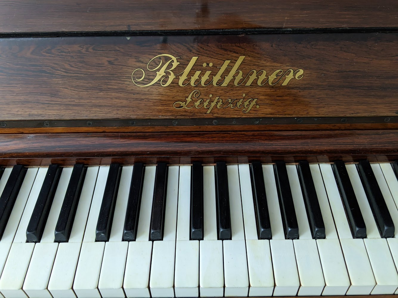 BluthnerLleipzig Upright Piano c1896