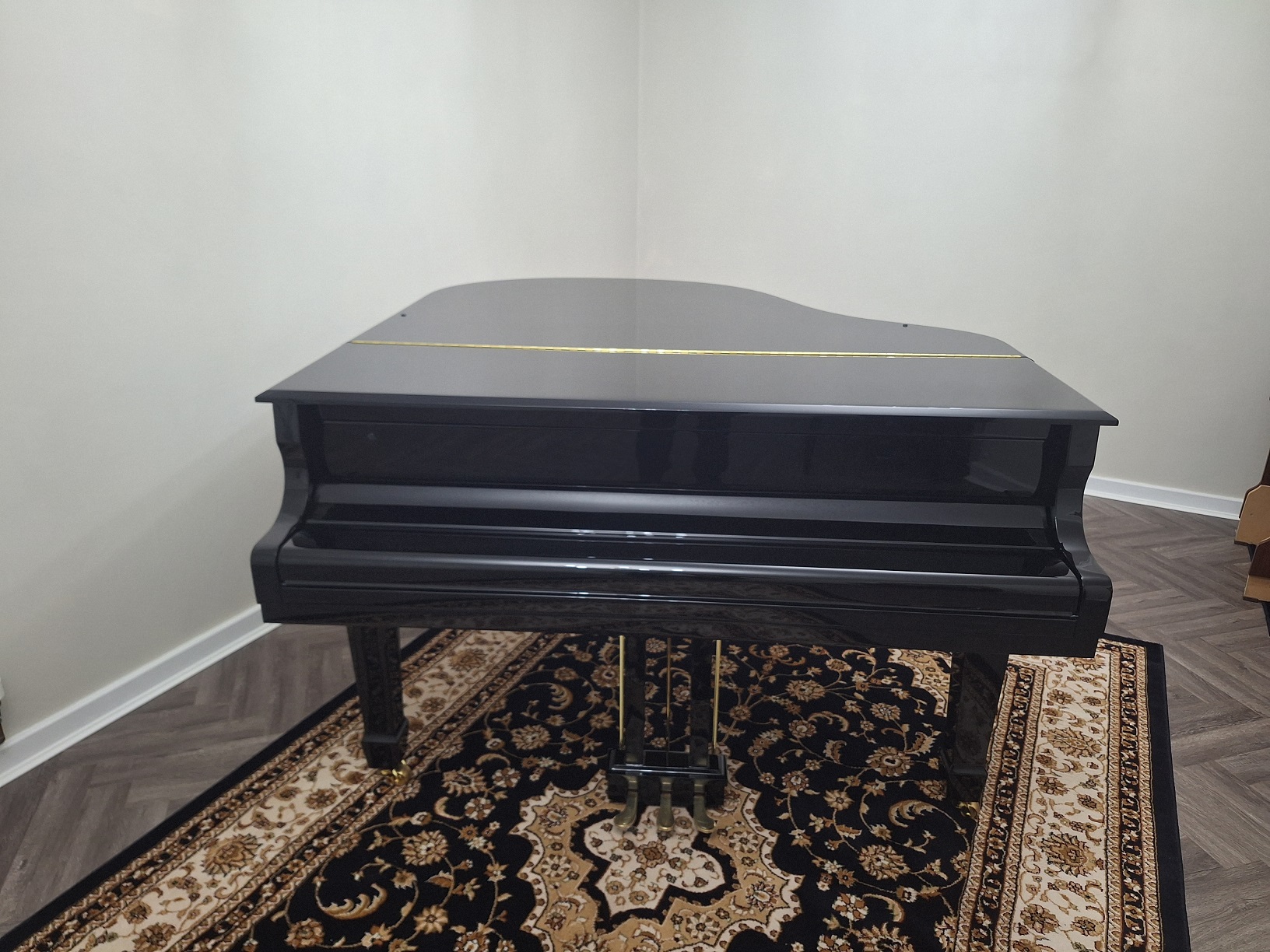 Danemann 160 Grand Piano with lid closed
